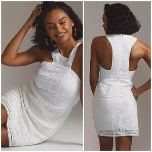 NWT Anthro Maeve Eyelet Halter Dress 2